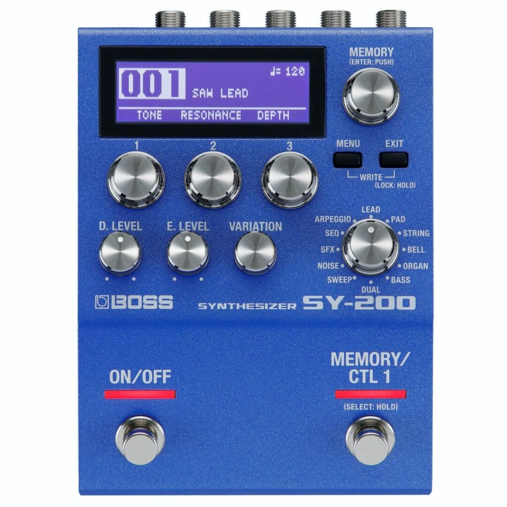 Boss SY200 Guitar Synthesiser Pedal
