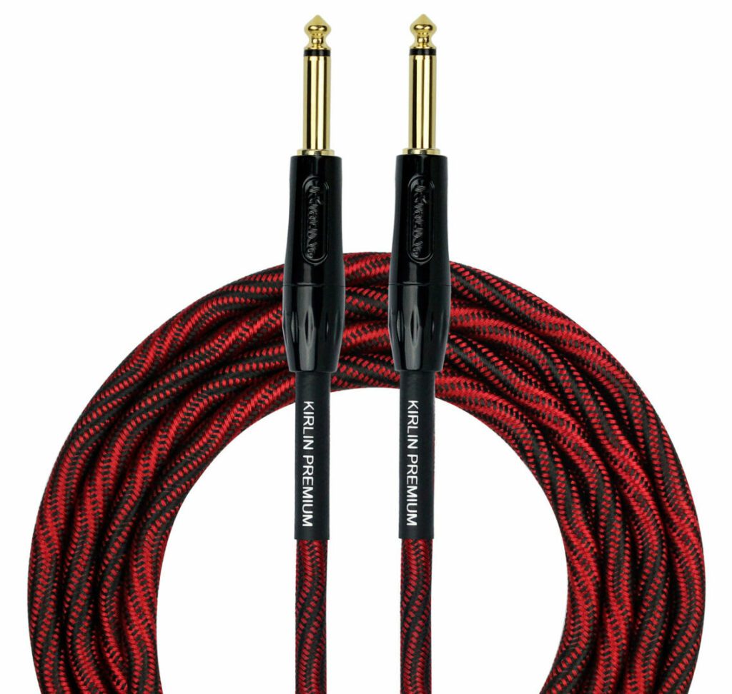 Kirlin IWB-201BFG, Premium Plus Instrument Cable (RED)