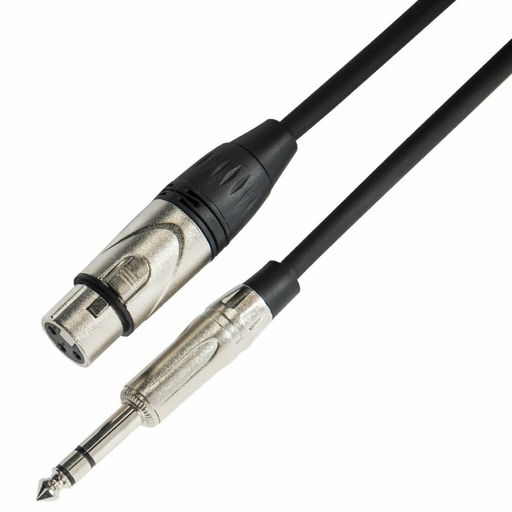 Kinsman Deluxe Stereo Microphone Cable KDMC10S ~ 10ft/3m