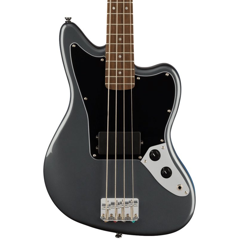 Squier Affinity Series™ Jaguar® Bass H in Charcoal Frost Metallic
