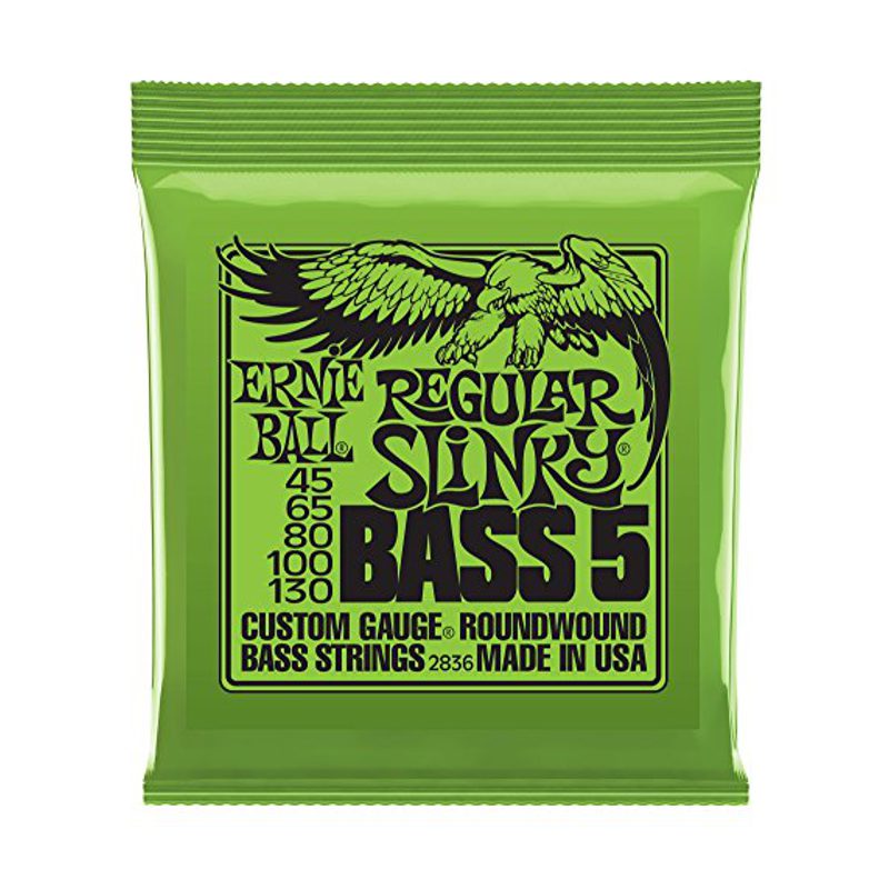 Ernie Ball Slinky Bass 5 String Custom Gauge 2836