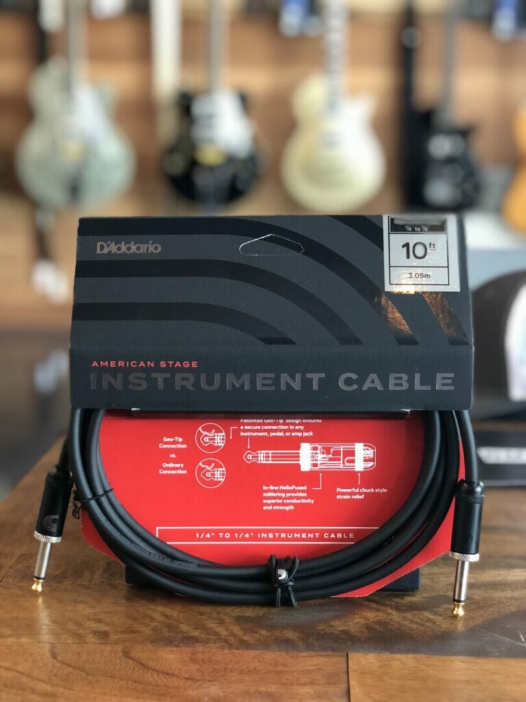 D’Addario American Stage Instrument Cable 10FT