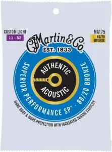 Martin MA175 Authentic Acoustic - SP - 80/20 Bronze Custom Light