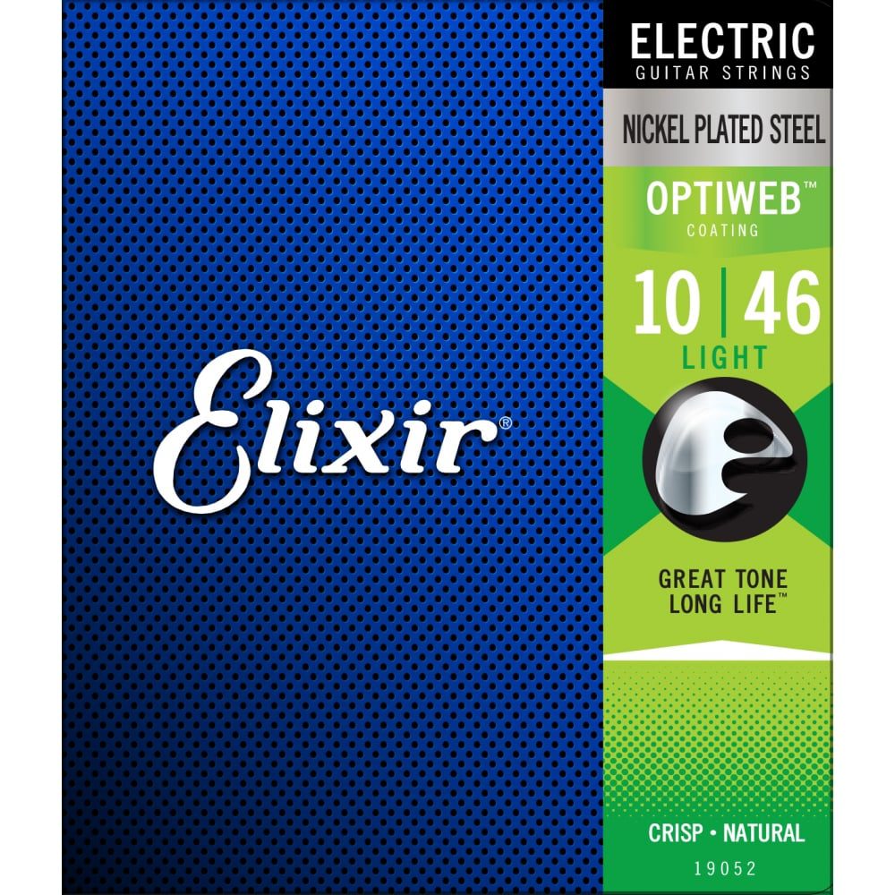 Elixir Optiweb Nickel Wound 10 46 Electric Guitar Strings