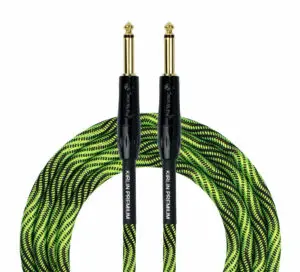 Kirlin IWB-201BFG, Premium Plus Instrument Cable (GREEN)
