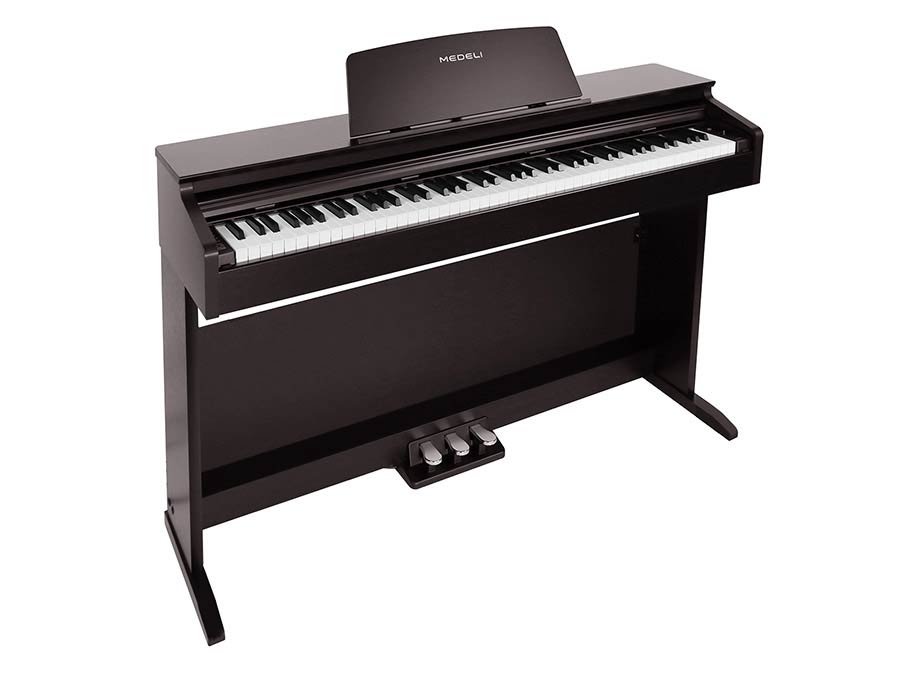 Medeli DP260 Intermezzo Series digital home piano in Rosewood Satin
