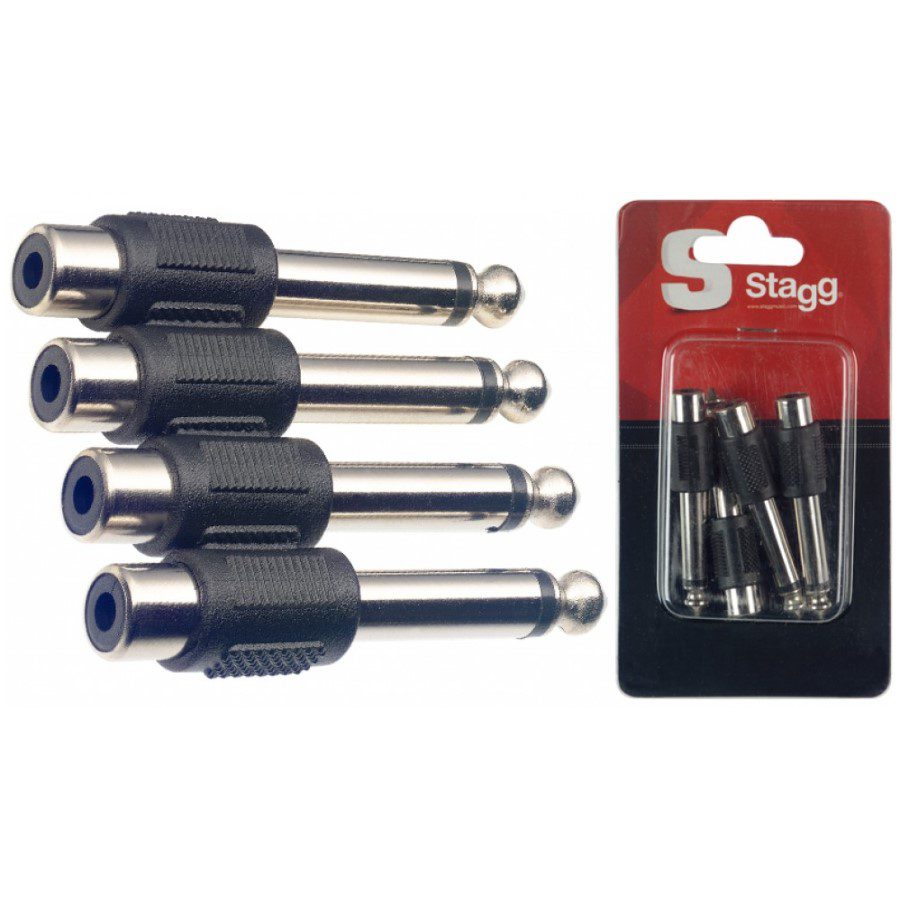 Stagg AC-PMCFH x 4 RCA – Jack Adapter