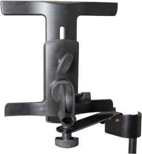 Adjustable Tablet Holder that will hold most digital tablets with its versatile C-Clamp