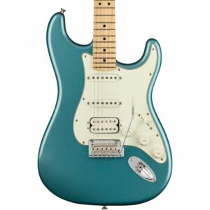 6-string Fender Player Stratocaster HSS Electric Guitar in Tidepool Blue