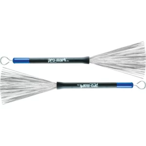 2x ProMark TB4 Classic Telescopic Wire Brush for drums