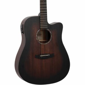 Body of Tanglewood TWCR DCE Crossroads Electro-Acoustic Guitar in dark brown