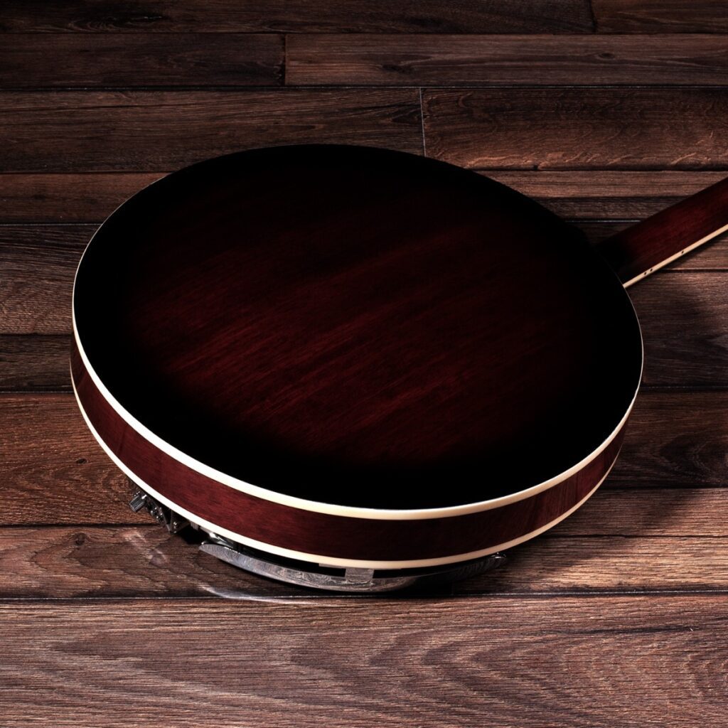 Rear of Barnes & Mullins bj300 5-String Banjo