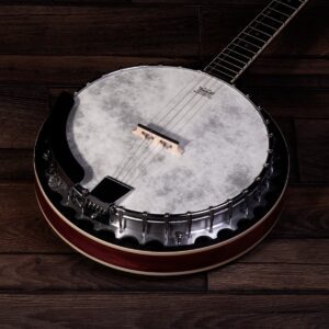 Body of white Barnes & Mullins bj300 5-String Banjo