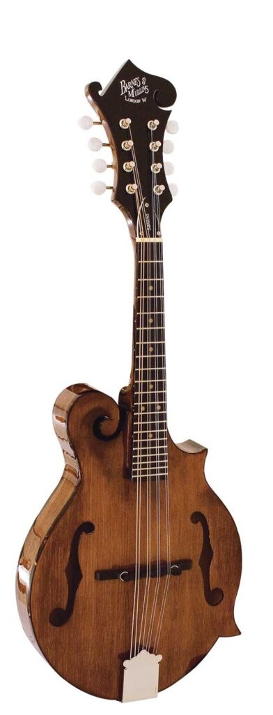 8-string Barnes and Mullins Salvino F-Style Mandolin