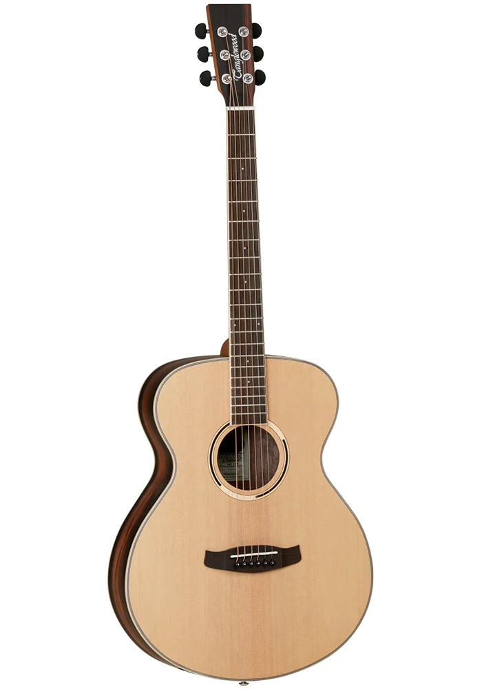 Vertical image of 6-string Tanglewood DBT F EB E Electro Acoustic Guitar