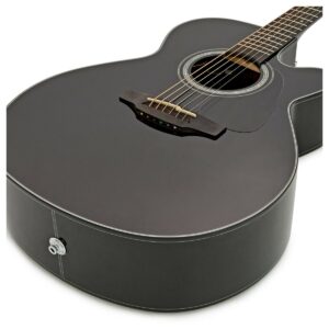 Soundhole of Takamine GN30CE NEX Electro Acoustic Guitar in Black - Guitar Anatomy Body Shot