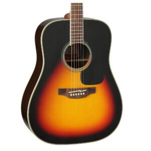 Body of 6-string Takamine GD51-BSB Dreadnaught Acoustic Guitar in Brown Sunburst