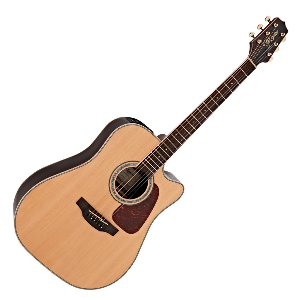6-string Takamine GN90CE-MD Electro Acoustic Guitar in Natural