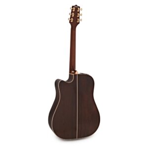 Rear of 6-string Takamine GN90CE-MD Electro Acoustic Guitar in Natural