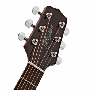 Headstock of 6-string Takamine GF30CE BSB Electro Acoustic Guitar in Brown Sunburst