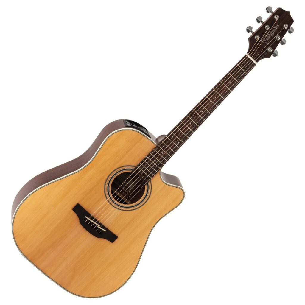 6-string Takamine GD20CE-NS Electro Acoustic Guitar in Natural