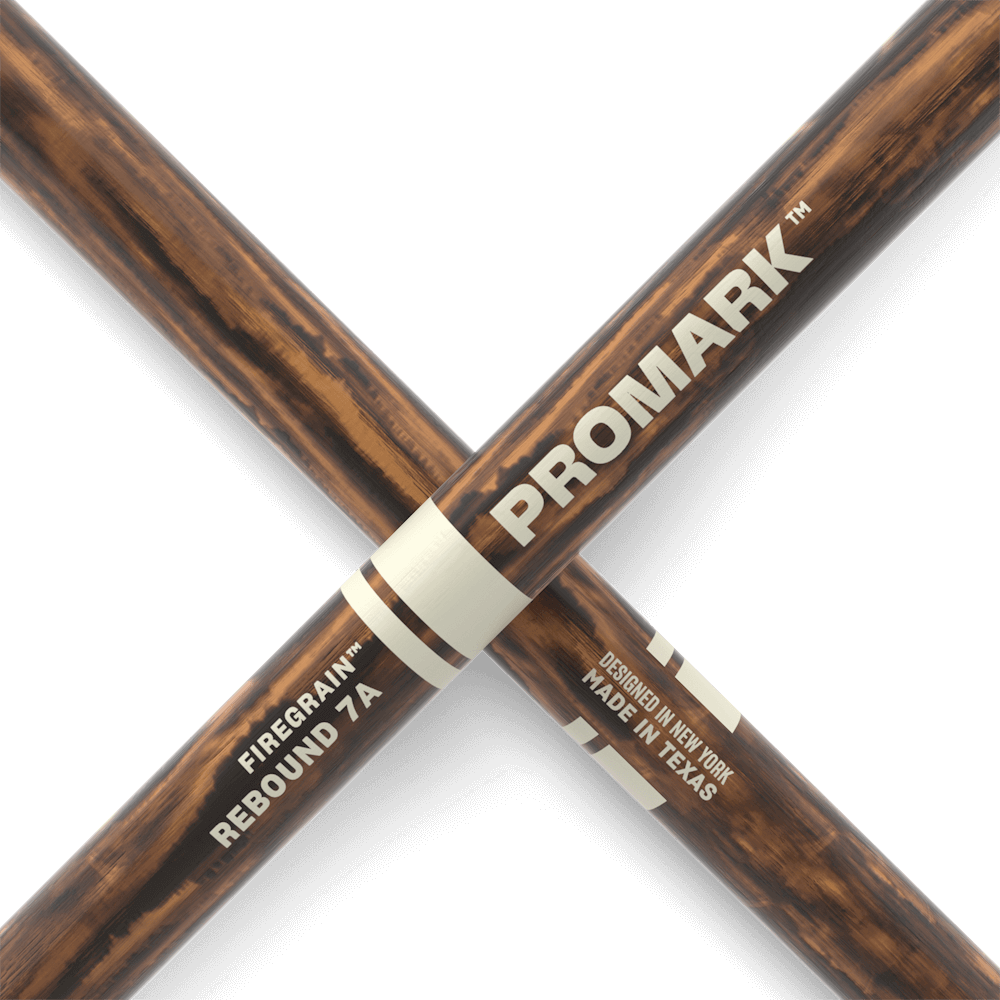 2x ProMark Rebound 7A Firegrain Wooden Tip Drum Sticks
