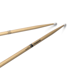 2x ProMark Rebound 7A Hickory Wood Tip Drum Sticks with white tip