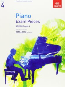ABRSM Piano Exam Pieces Grade 4 notes and information