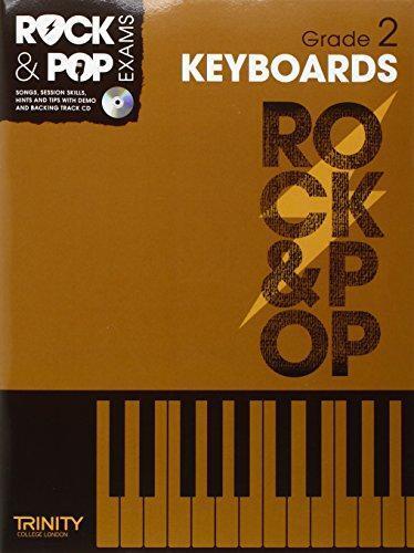 Trinity Rock & Pop- Keyboard Grade 2- 2012- 2017 notes and information