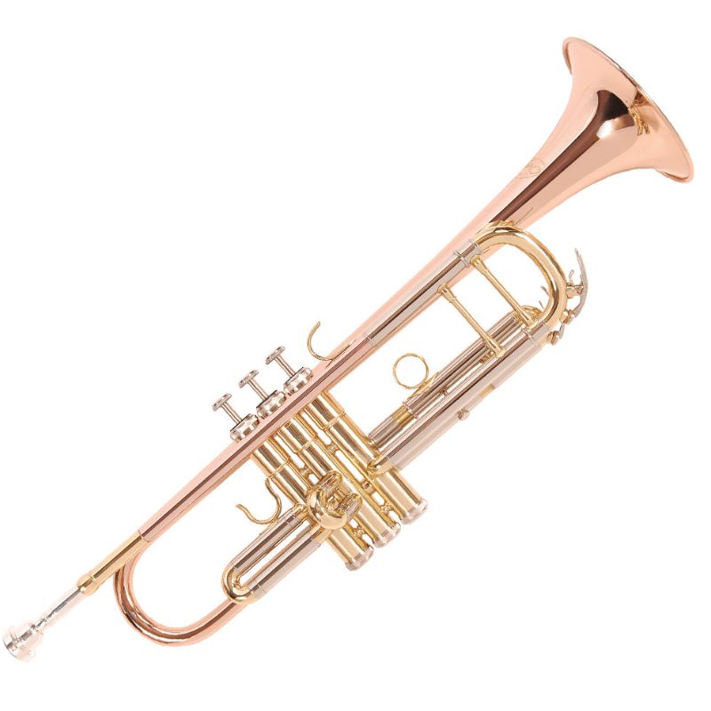 Odyssey Premiere 'Bb' Trumpet diagonally positioned