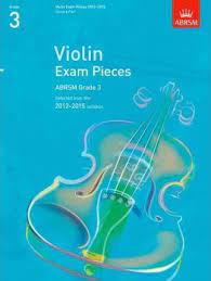 ABRSM Violin Exam Pieces Grade 3 notes and information