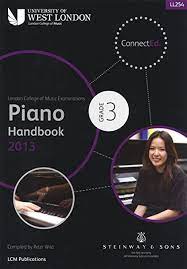 University of West London Piano Handbook Grade 3 notes and information