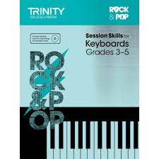 Trinity College London Session Skills for Keyboards Grades 3-5 notes and information