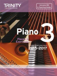 Trinity College London Piano Pieces & Exercises grade 3 notes and information