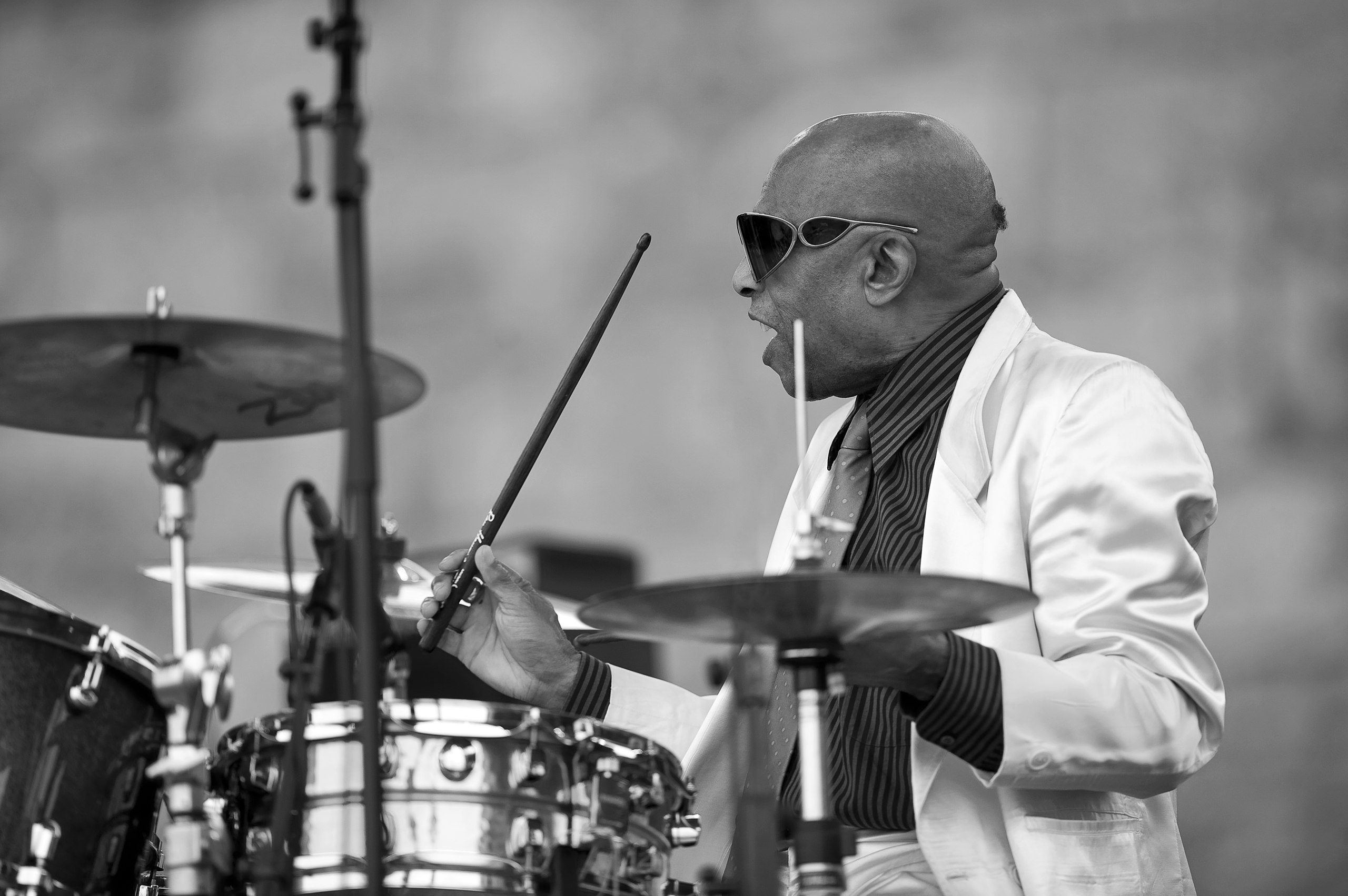 Roy Haynes at Newport Jazz Festival - Famous Drummer