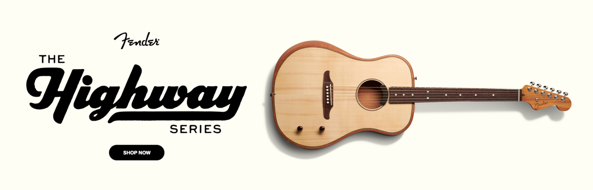 Fender Highway Series™ Dreadnought, Rosewood Fingerboard, Natural