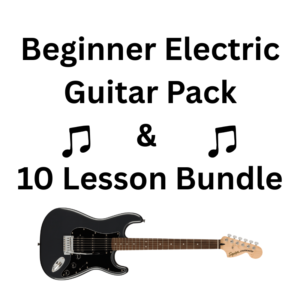 Beginner Electric Guitar Pack Squier Affinity Stratocaster Various Colours and 10 Lesson Bundle