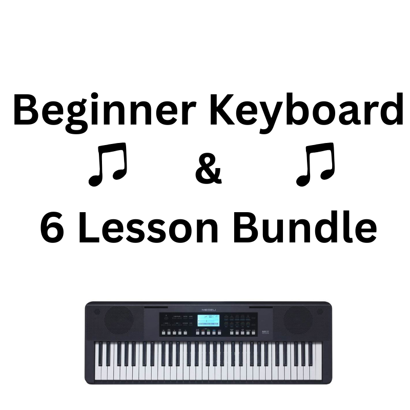 Beginner Keyboard & 6 Lesson Bundle