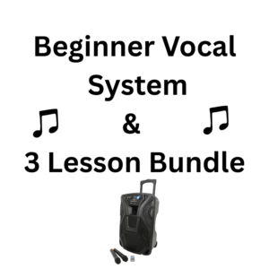 Beginner Vocal Performance System And 3 Lesson Bundle