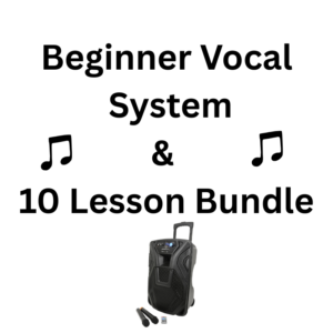 Beginner Vocal Performance System And 10 Lesson Bundle