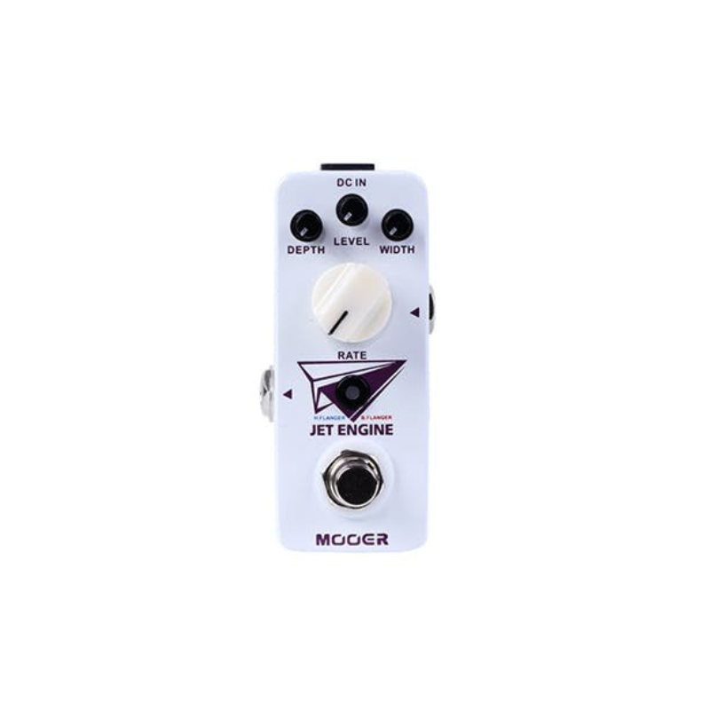 Mooer Jet Engine Digital Flanger Pedal Micro Flanger Guitar Pedal