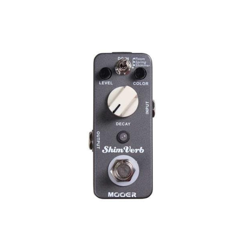 Mooer Shimverb Digital Reverb Pedal Micro Guitar Reverb Pedal
