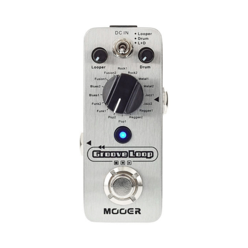 MOOER GROOVE LOOP DRUM MACHINE & LOOPER PEDAL Loop Pedal