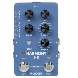 Mooer Harmony X2 Dual Channel Harmony Effects Pedal
