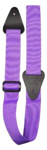 TGI Guitar Strap Woven. Plain Purple