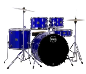 Beginner Mapex Comet Drum Kit Indigo Blue